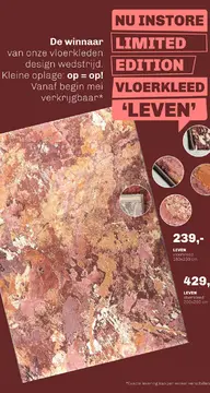 Aanbieding: LEVEN vloerkleed