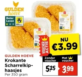 Krokante Scharrelkiphaasjes