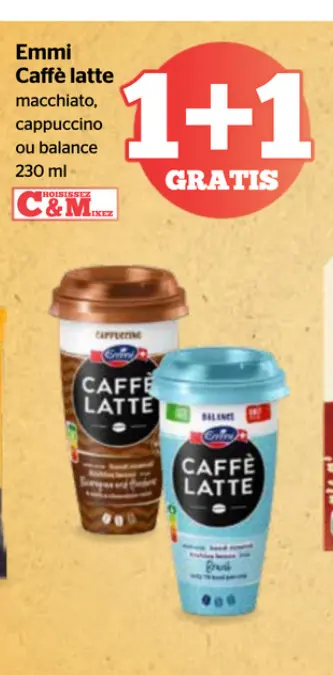 Offre: Emmi caffe latte