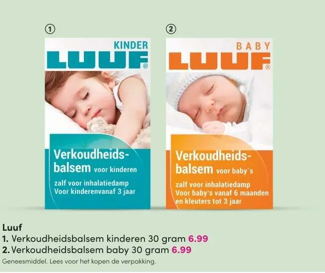 Aanbieding: Verkoudheidsbalsem kinderen