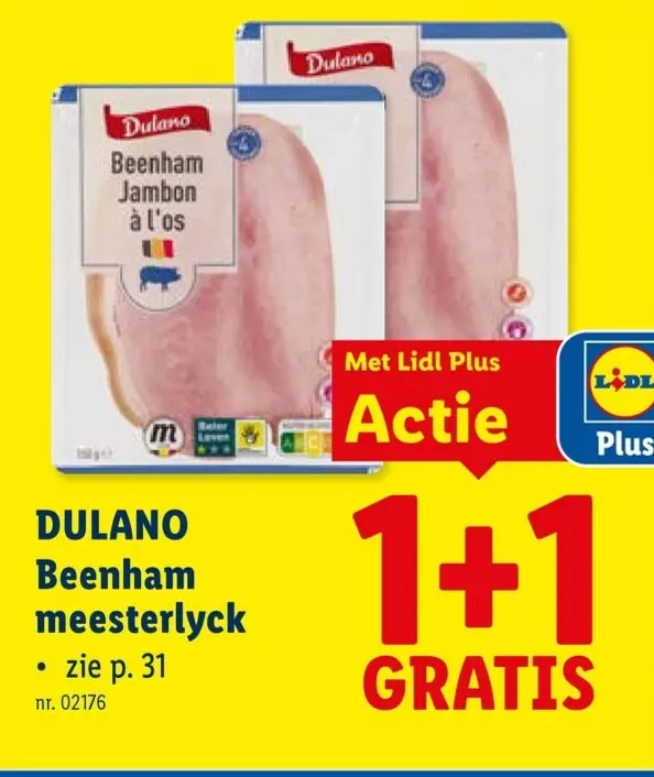 Promotie: DULANO Beenham meesterlyck