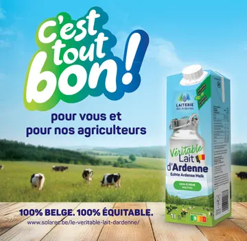Offre: Véritable Lait d'Ardenne