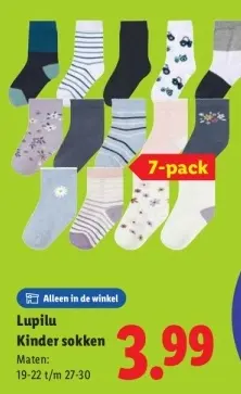 Aanbieding: Kinder sokken