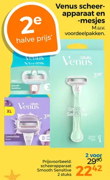 Aanbieding: Venus scheerapparaat en -mesjes