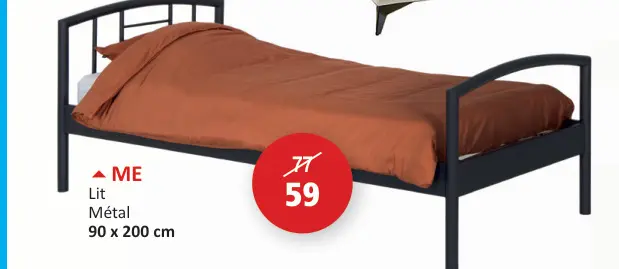 Offre: Lit Métal