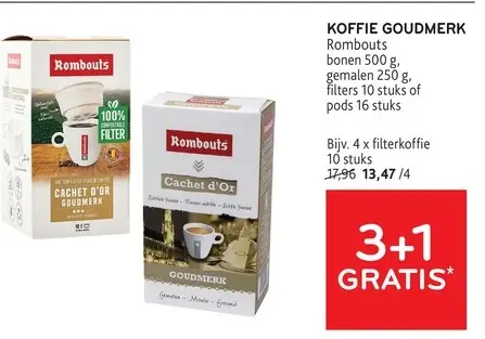 Promotie: Koffie goudmerk