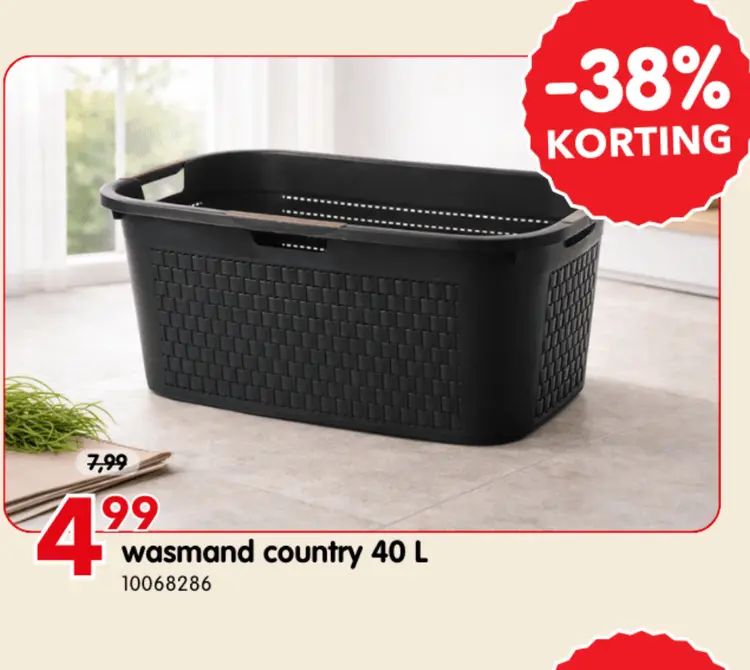 Promotie: wasmand country