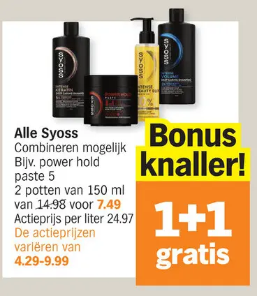 Aanbieding: Syoss