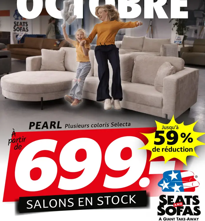 Offre: Seats and Sofas Pearl