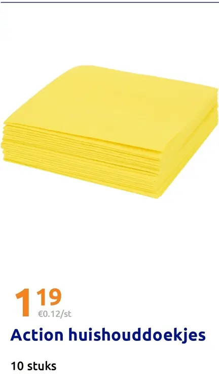 Aanbieding: Action huishouddoekjes