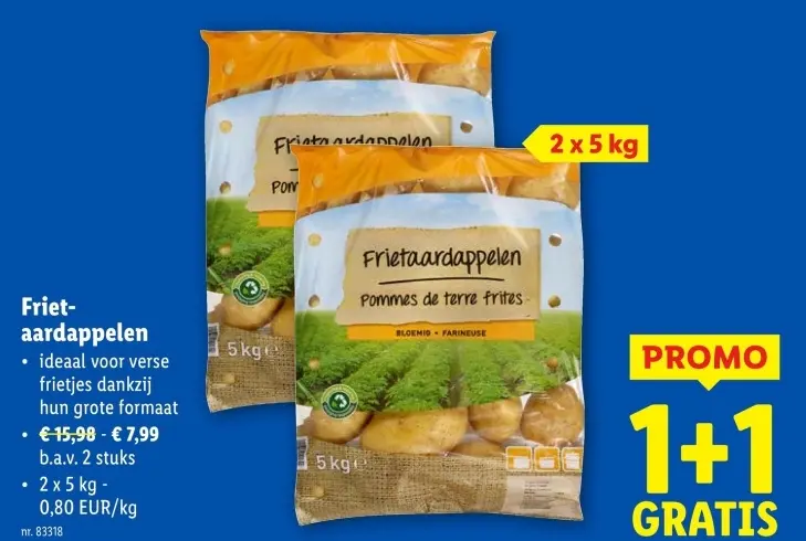 Promotie: Frietaardappelen