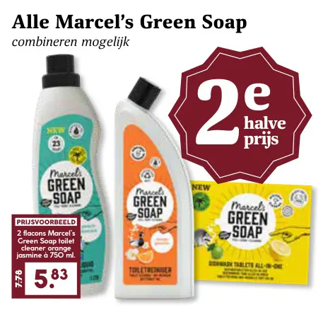 Aanbieding: Alle Marcel's Green Soap