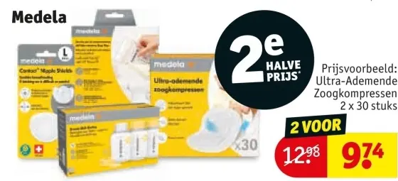 Aanbieding: Ultra-Ademende Zoogkompressen