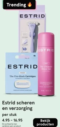 Aanbieding: Estrid scheren en verzorging