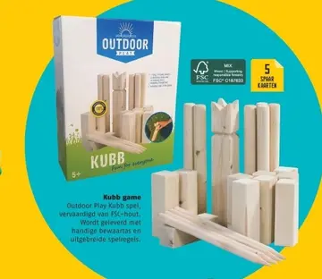 Aanbieding: Kubb game