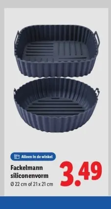 Aanbieding: siliconenvorm