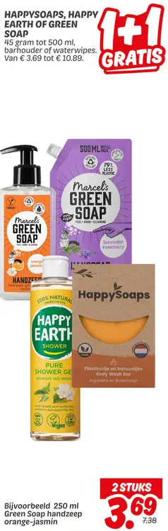 Aanbieding: HappySoaps, Happy Earth of Green Soap