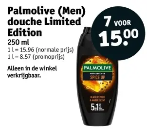Promotie: Palmolive (Men) douche Limited Edition