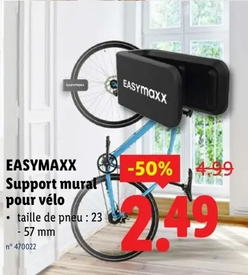 Offre: Support mural pour vélo