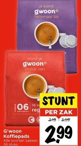Aanbieding: Koffiepads