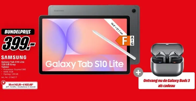 Aanbieding: Galaxy Tab S10 Lite