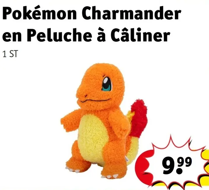 Offre: Charmander en Peluche à Câliner