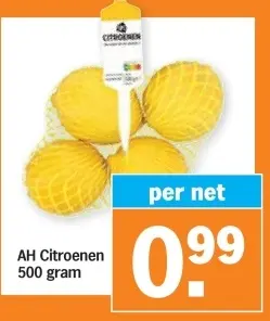 Aanbieding: Citroenen