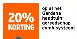 Aanbieding: Gardena handtuingereedschap combisysteem