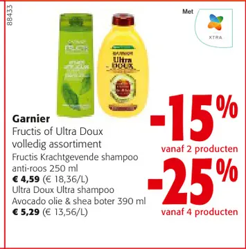 Aanbieding: Fructis of Ultra Doux volledig assortiment