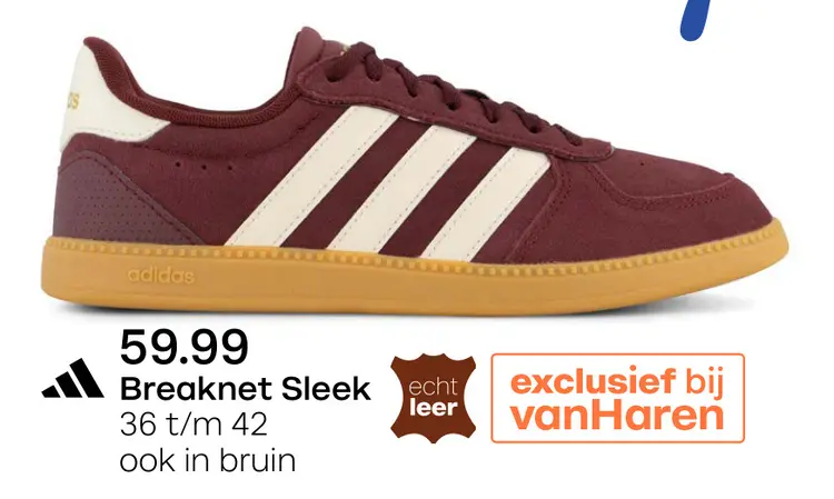 Promotie: Breaknet Sleek sneaker bordeaux