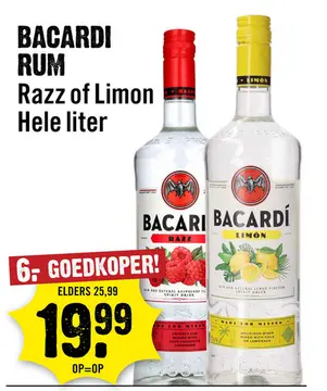 Aanbieding: Bacardi Razz 100 cl
