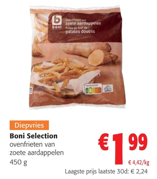 Aanbieding: Boni Selection ovenfrieten van zoete aardappe