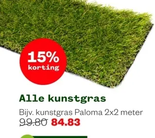 Aanbieding: Alle kunstgras
