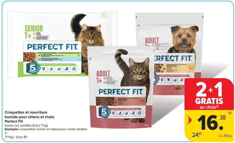 Offre: Croquettes et nourriture humide pour chiens et chats