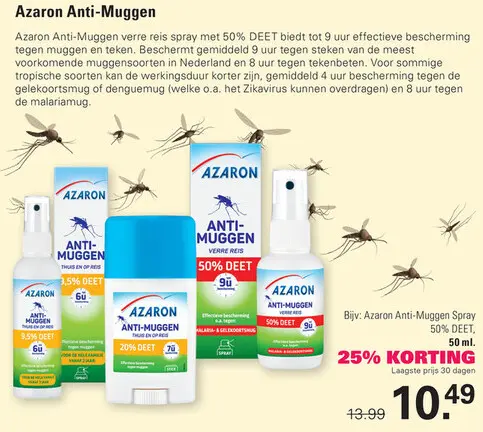 Aanbieding: Azaron Anti-Muggen