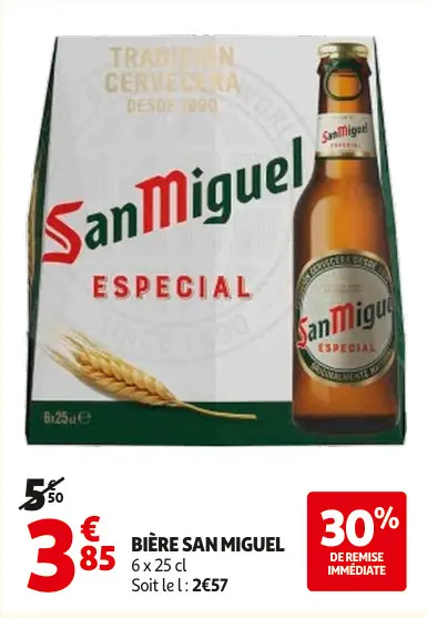 Promotie: Bière San Miguel