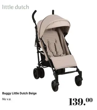 Aanbieding: Buggy Little Dutch Beige