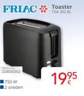 Promotie: Toaster TOA 205 IX