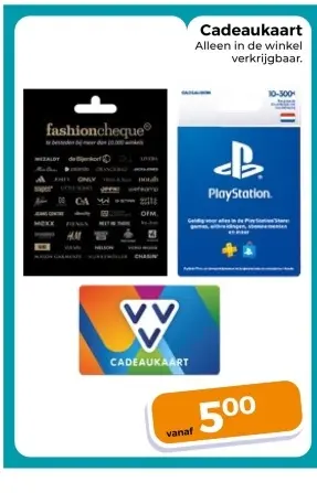 Aanbieding: Cadeaukaart