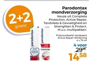 Aanbieding: Parodontax mondverzorging