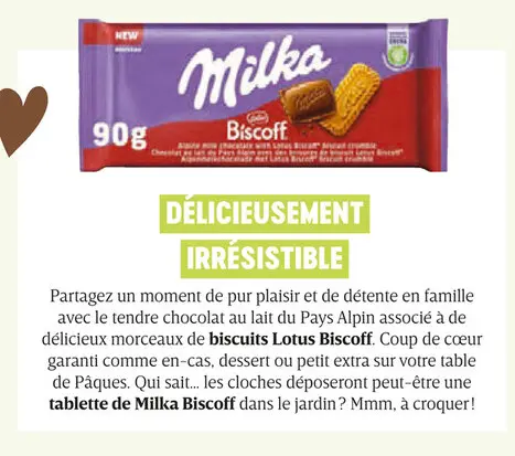 Offre: Milka Biscoff