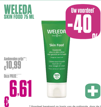 Aanbieding: WELEDA SKIN FOOD