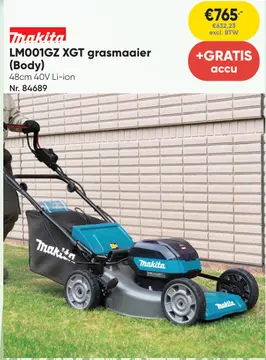 Aanbieding: LM001GZ XGT grasmaaier (Body)