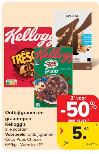 Promotie: Ontbijtgranen en graanrepen