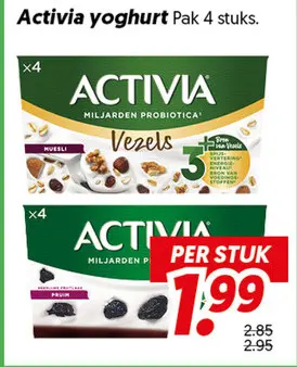 Activia yoghurt