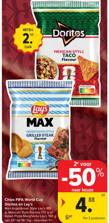 Promotie: Chips FIFA World Cup