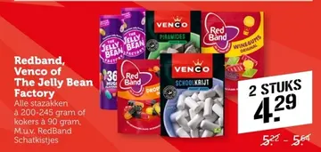 Aanbieding: Redband, Venco of The Jelly Bean Factory
