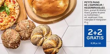 Offre: PETITS PAINS D'EMPEREUR / KEIZERBROODJES