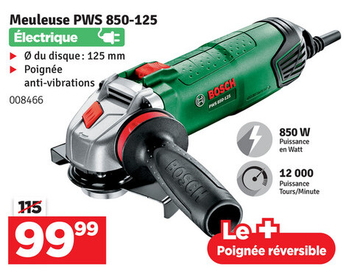 Aanbieding: Meuleuse PWS 850-125