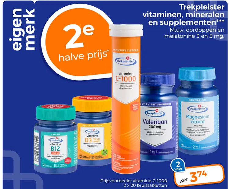 Aanbieding: Vitaminen, mineralen en supplementen